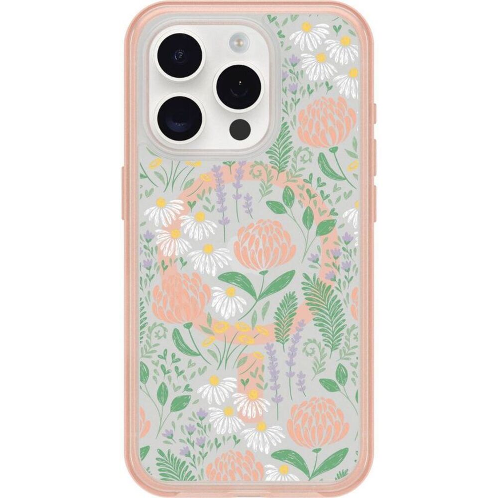 OtterBox Floral Clear Phone Case in Pink, Green, White